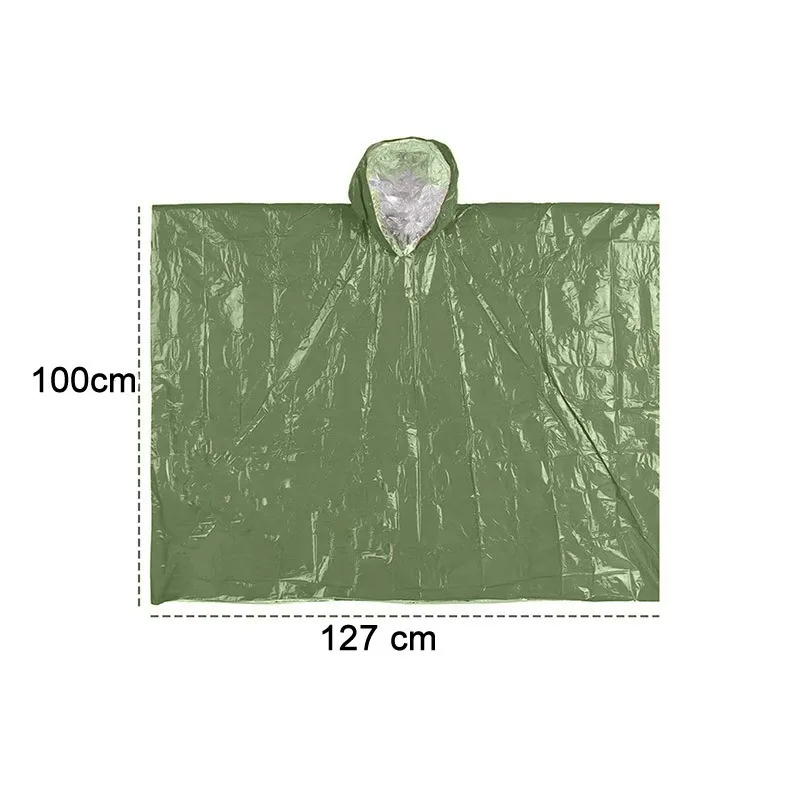 Noodoverlevingsregenponcho, th - Survival Blanket Reflective recensie en prijs