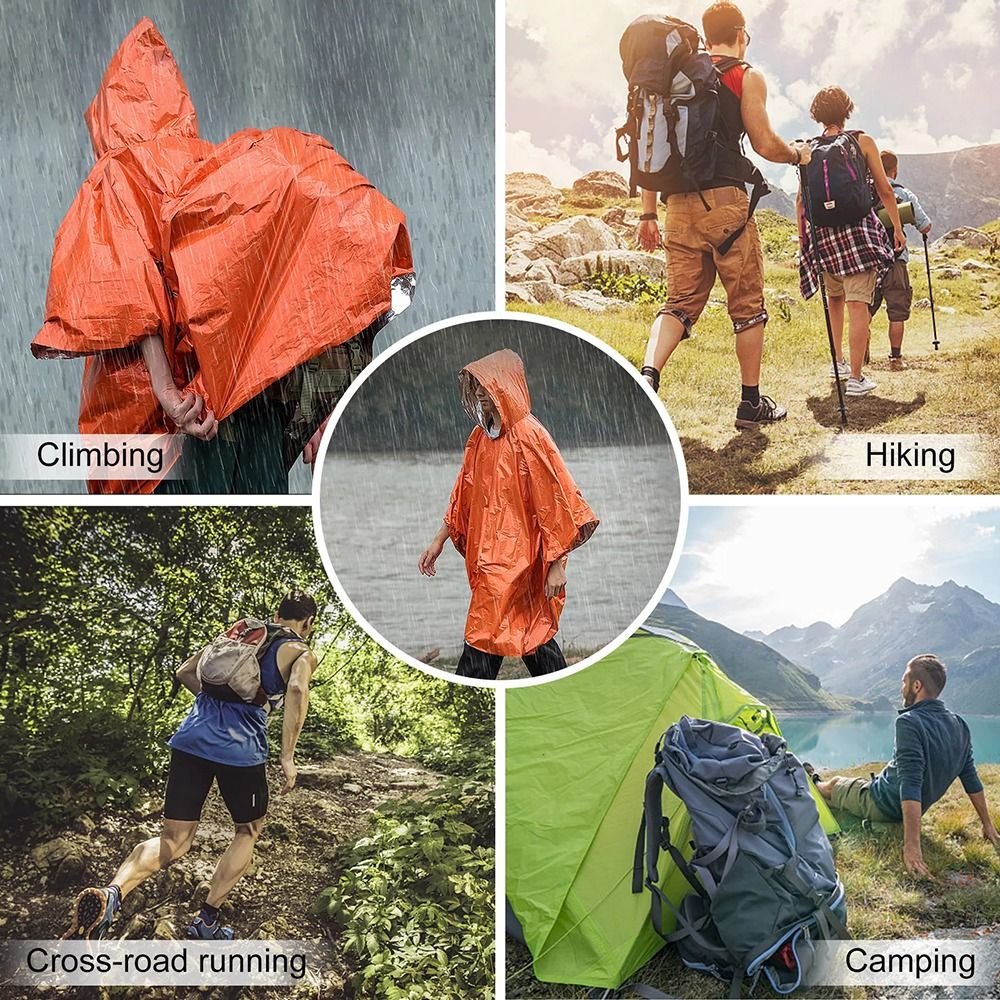 1 Stuks Wandel- en Reistent Re - Emergency Poncho Rain recensie en prijs