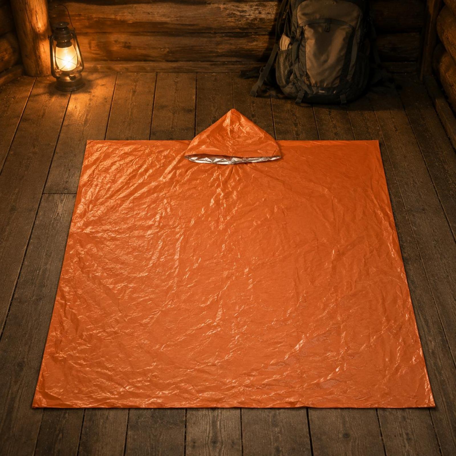 Waterdichte regenjas, noodponc - Emergency Poncho Rain recensie en prijs